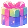 🎁 Эмодзи «Новогодний 3» для Telegram