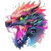 🐲 Эмодзи «Новогодний 3» для Telegram