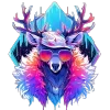 🦌 Эмодзи «Новогодний 3» для Telegram
