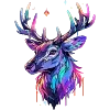 🦌 Эмодзи «Новогодний 3» для Telegram