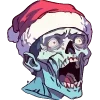 🧟‍♂️ Эмодзи «Новогодний 4» для Telegram