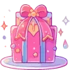 🎁 Эмодзи «Новогодний 4» для Telegram
