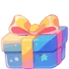🎁 Эмодзи «Новогодний 4» для Telegram