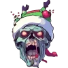 🧟‍♂️ Эмодзи «Новогодний 4» для Telegram