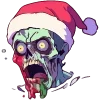 🧟‍♂️ Эмодзи «Новогодний 4» для Telegram