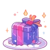 🎁 Эмодзи «Новогодний 4» для Telegram