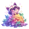 🦝 Эмодзи «С Днём Рождения меня» для Telegram