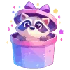 🦝 Эмодзи «С Днём Рождения меня» для Telegram