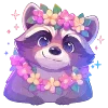 🦝 Эмодзи «С Днём Рождения меня» для Telegram