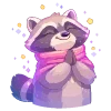 🦝 Эмодзи «С Днём Рождения меня» для Telegram
