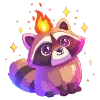 🦝 Эмодзи «С Днём Рождения меня» для Telegram