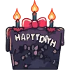 🎂 Эмодзи «С ДР» для Telegram