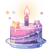 🎂 Эмодзи «С ДР» для Telegram