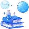📖 Эмодзи «neuro blue» для Telegram