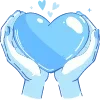 🩵 Эмодзи «neuro blue» для Telegram
