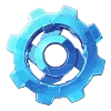 ⚙️ Эмодзи «neuro blue» для Telegram