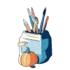 ✏️ Эмодзи «neuro blue» для Telegram