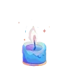 🕯 Эмодзи «neuro blue» для Telegram