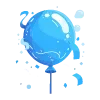 🎈 Эмодзи «neuro blue» для Telegram