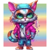 🐈‍⬛ Эмодзи «Кошатник (ω)» для Telegram