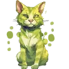 🐈‍⬛ Эмодзи «Кошатник (ω)» для Telegram