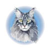 🐈‍⬛ Эмодзи «Кошатник (ω)» для Telegram