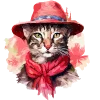 🐈‍⬛ Эмодзи «Кошатник (ω)» для Telegram