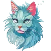 🐈‍⬛ Эмодзи «Кошатник (ω)» для Telegram