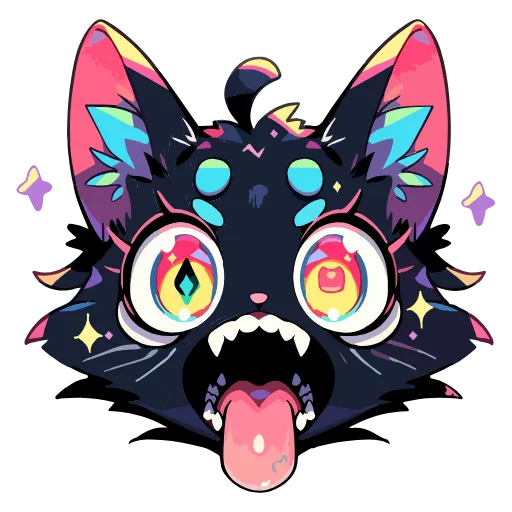 🐱 Эмодзи «Нейрокоты» для Telegram