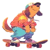 🛹 Эмодзи «пёсики» для Telegram