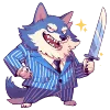 🔪 Эмодзи «пёсики» для Telegram