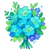 💐 Эмодзи «💐 Набор эмоджи с цветами» для Telegram