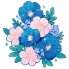 💐 Эмодзи «💐 Набор эмоджи с цветами» для Telegram