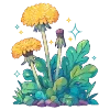 💐 Эмодзи «💐 Набор эмоджи с цветами» для Telegram