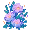 💐 Эмодзи «💐 Набор эмоджи с цветами» для Telegram
