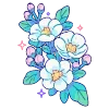 💐 Эмодзи «💐 Набор эмоджи с цветами» для Telegram