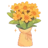 💐 Эмодзи «💐 Набор эмоджи с цветами» для Telegram