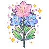🌸 Эмодзи «💐 Набор эмоджи с цветами» для Telegram
