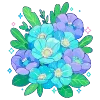💐 Эмодзи «💐 Набор эмоджи с цветами» для Telegram