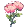 🌷 Эмодзи «💐 Набор эмоджи с цветами» для Telegram