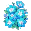 💐 Эмодзи «💐 Набор эмоджи с цветами» для Telegram