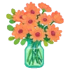 💐 Эмодзи «💐 Набор эмоджи с цветами» для Telegram