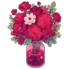 💐 Эмодзи «💐 Набор эмоджи с цветами» для Telegram