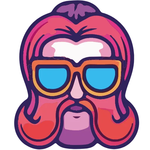 👨‍🦰 Эмодзи «Нейрохиппи» для Telegram