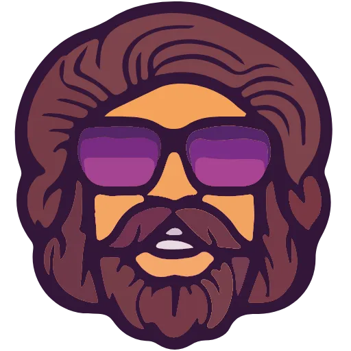👨‍🦰 Эмодзи «Нейрохиппи» для Telegram
