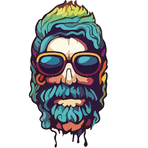 👨‍🦰 Эмодзи «Нейрохиппи» для Telegram