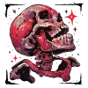 💀 Эмодзи «Хоррор» для Telegram