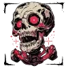 💀 Эмодзи «Хоррор» для Telegram