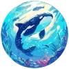 🌊 Эмодзи «Нейро косатки» для Telegram