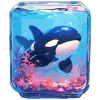 🌊 Эмодзи «Нейро косатки» для Telegram